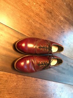 Footjoy classics with leather soles