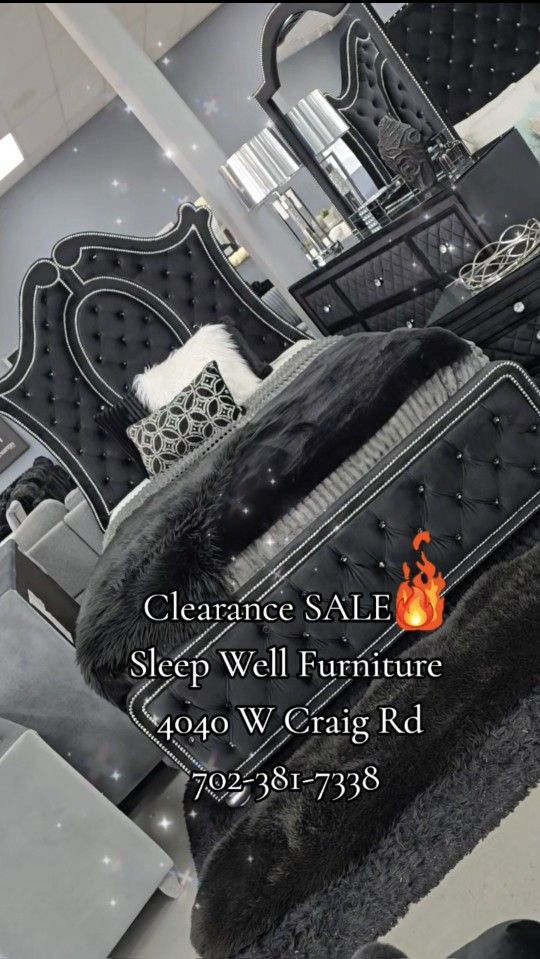 ✨️ King, Cal King, Queen Bed Frame ✨️ Furniture Sectionals, Bedrooms, Dining Avail