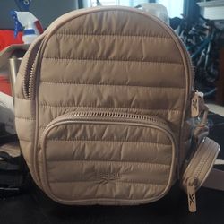 Tan Reebok Mini Backpack (Small)