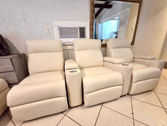 Movie theater chairs / sofa sectional