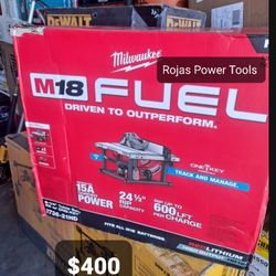 MILWAUKEE M18 ONE-KEY TABLE SAW 8-1/4IN TOOL-ONLY 