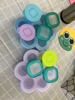 Baby Food Storage and Dish Set