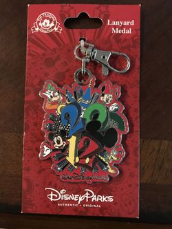 Disney lanyard medal 2012 New