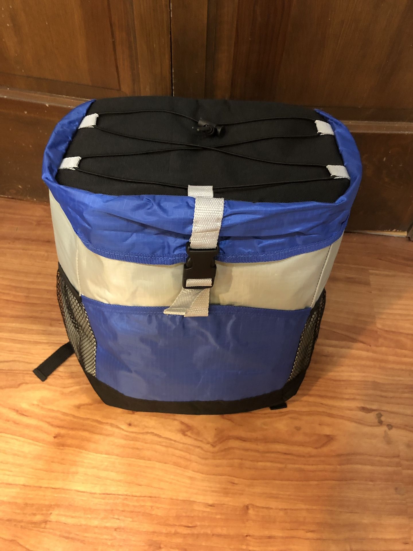 Cooler backpack for picnic or hiking