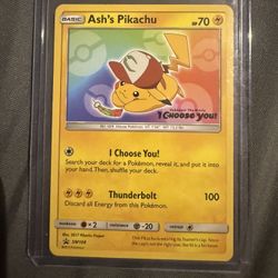 Ash’s Pikachu Promo SM108