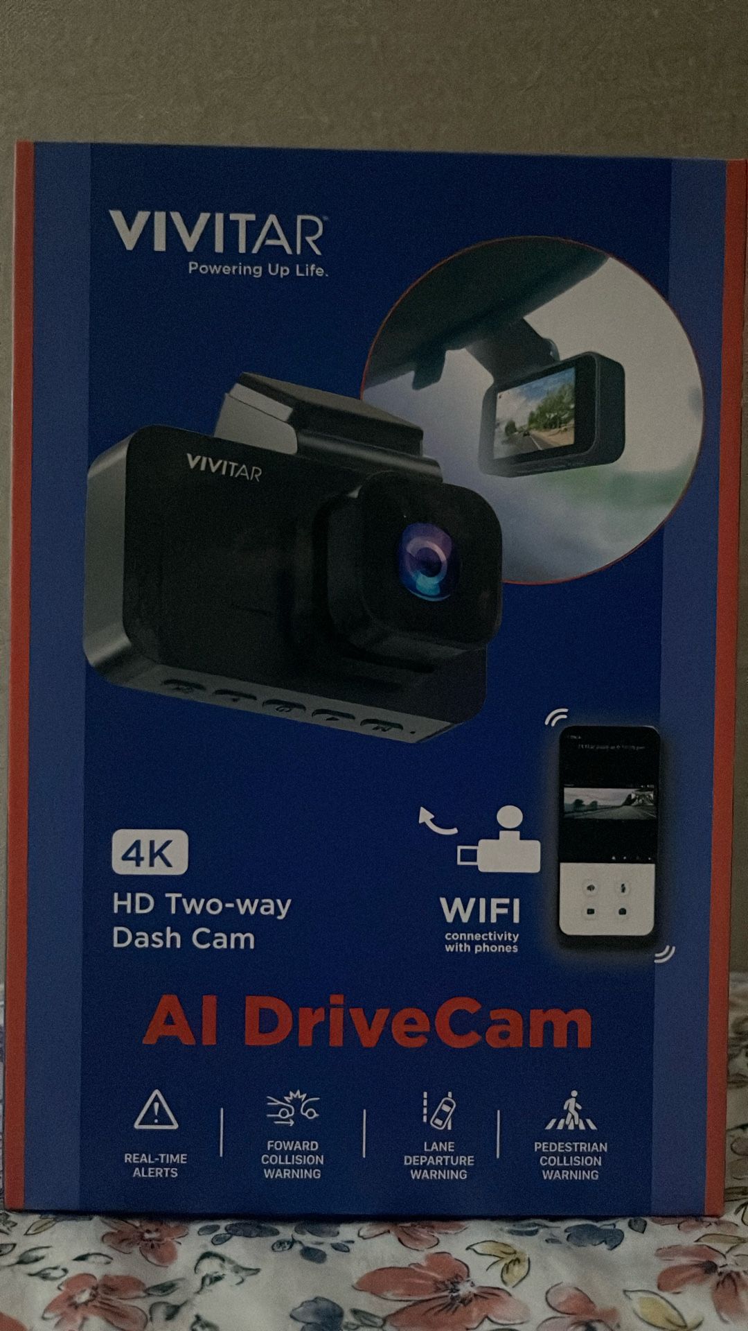 Vivitar 4k HD Two Way Dash CAM
