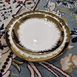 Gold Ceramic Charger Plates