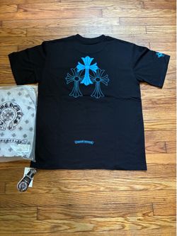 Chrome Hearts Triple Cross Pocket T-Shirt – Black/Blue
