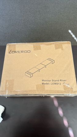 LORYERGO Monitor Stand Riser – New in Box