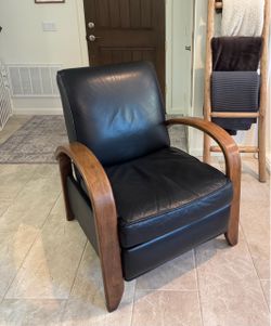 Restoration Hardware Leather Recliner
