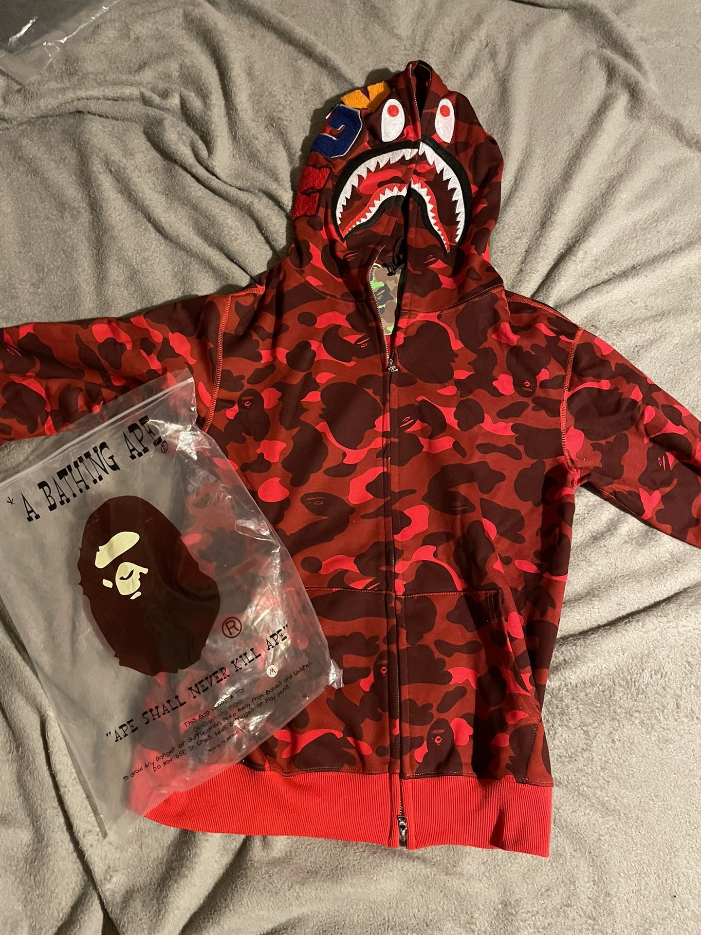 Bape Zip Up