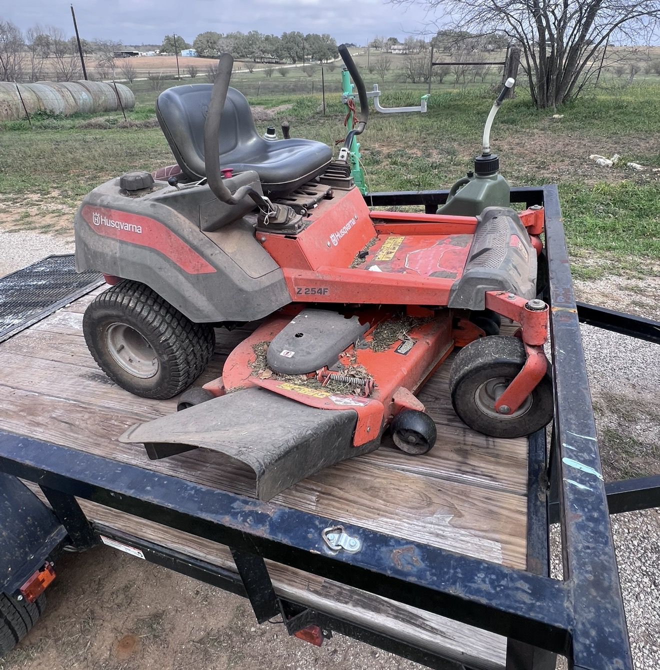 Husqvarna z254 zero turn