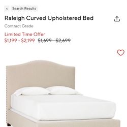 PotteryBarn Raleigh Queen size Bed