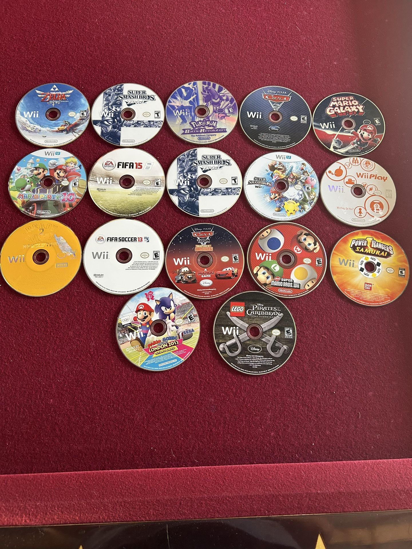 Wii Discs 