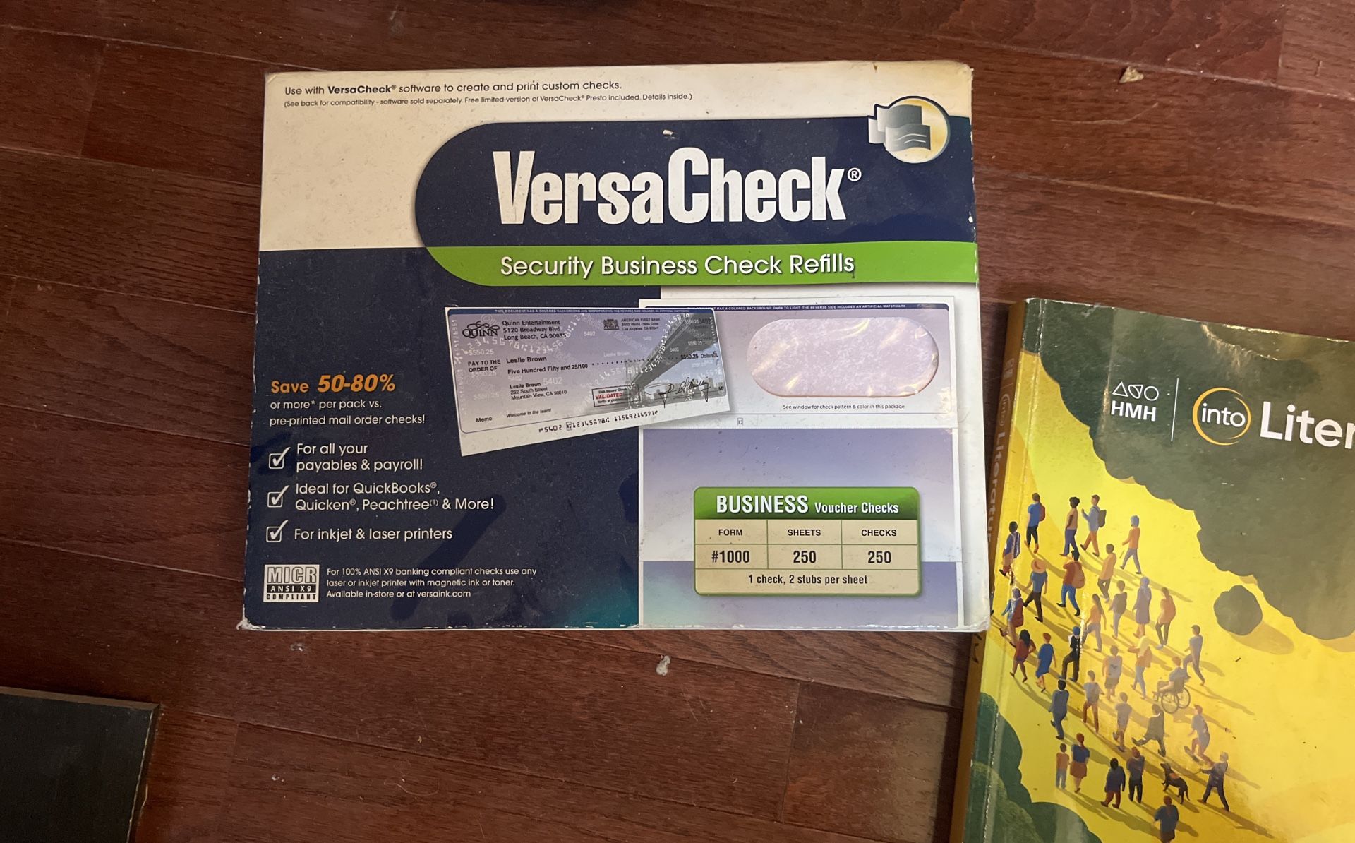 VERSACHECK- 250 CHECKS