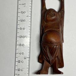 Wood carving Of Buddha