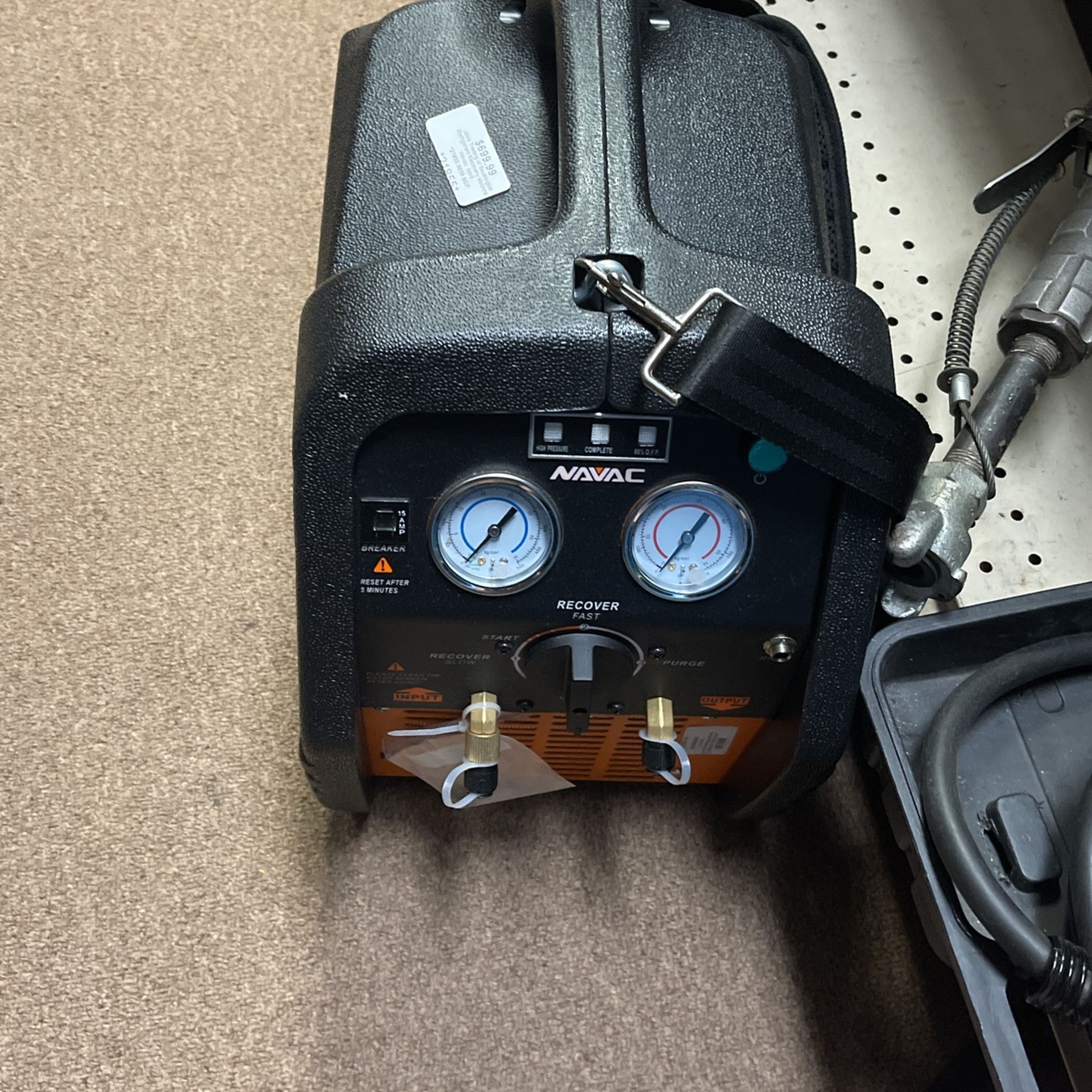 Refrigerant Recovery Machine Navac Nrrd