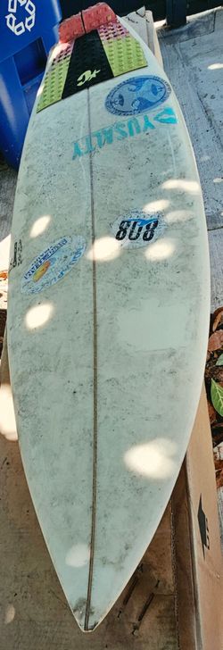 4'9 1/2" Jud Lau Surfboard, a brand based in Haiku, Maui, Hawaii. Jud Lau shapes a variety of custom and stock high-performance boards using an APS300