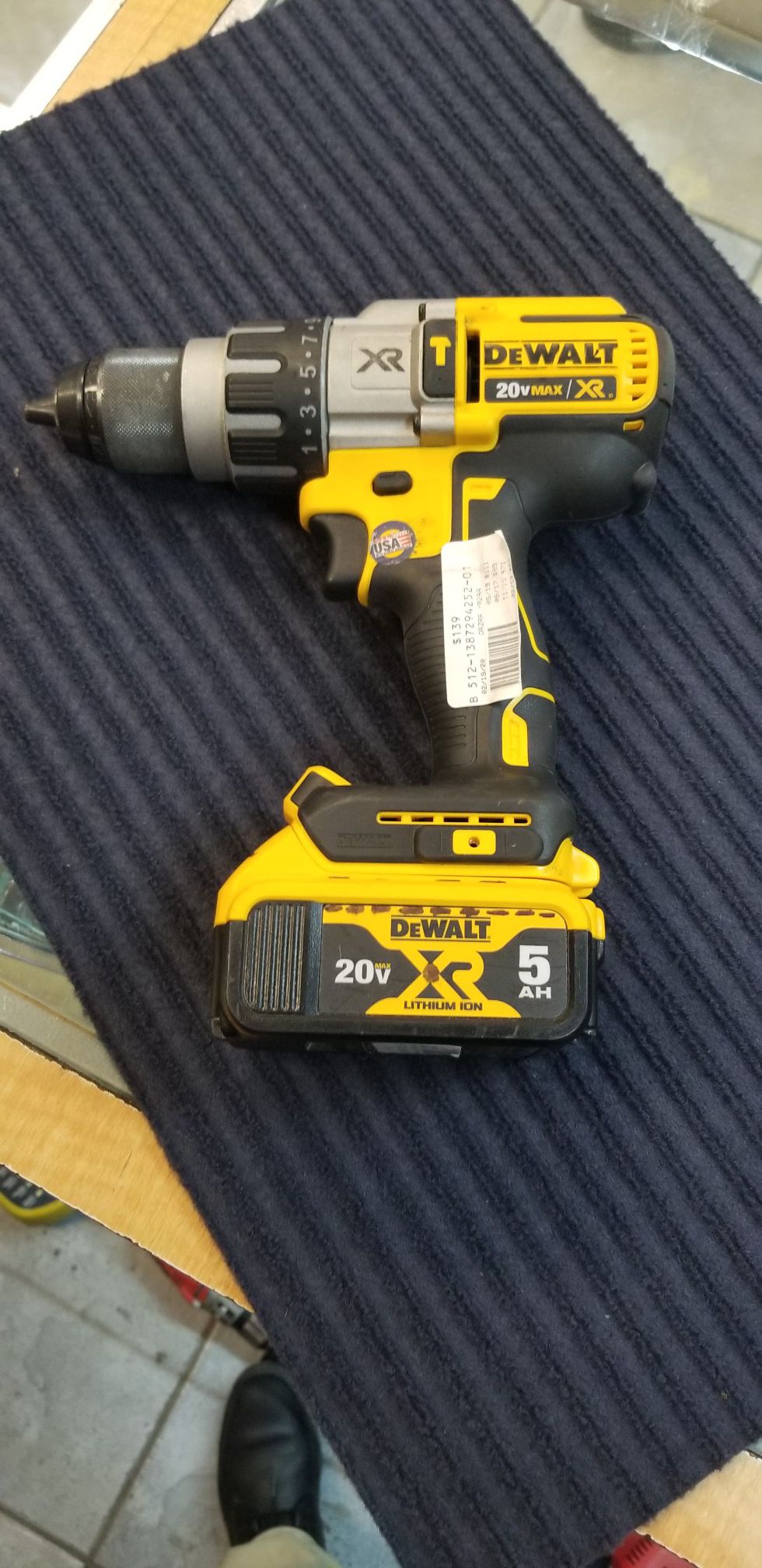 Hammer drill With battery ONLY