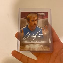 Signed Los Angeles Clippers Chris  Kamen 