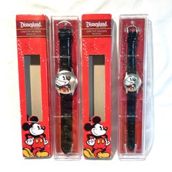 Vintage Never Worn Disney, His And Hers Mickey Mouse Watches. 