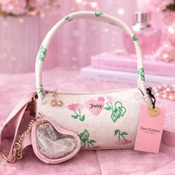 JUUCY COUTURE CHERRY SHOULDER PURSE