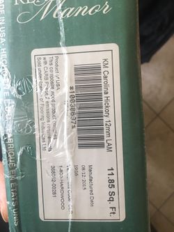 Laminate floor 3 1/2 boxes