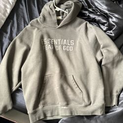 black Essentials Hoodie 