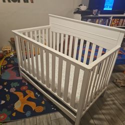 Baby Crib With Mattress