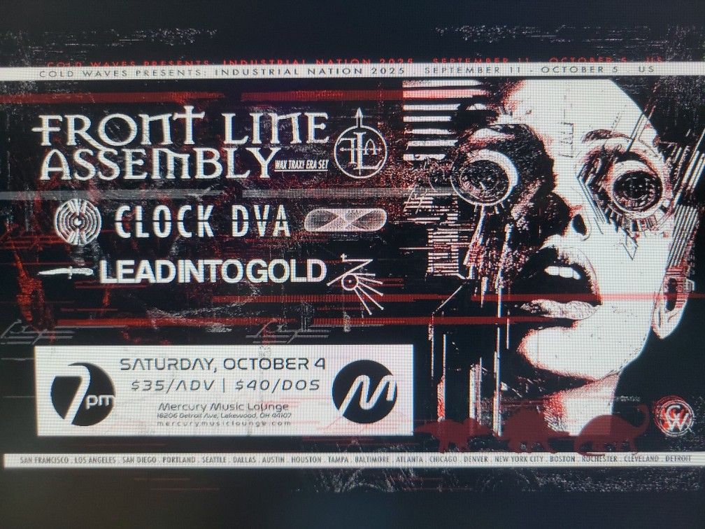 Frontline Assembly Ticket Today October 4th