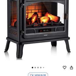 Electric Fireplace Infrared Heater 