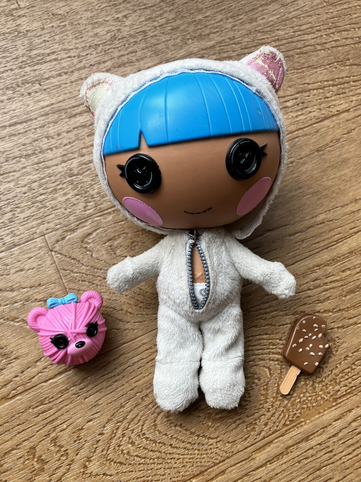 Lalaloopsy Littles Bundles Snuggle Stuff Doll, Pet, & Ice Cream