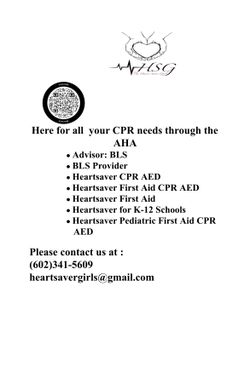CPR/BLS certification