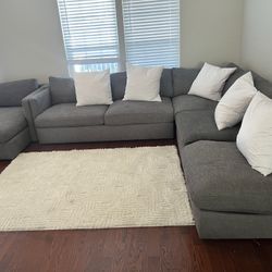 Sectional Cloud Style Couch 