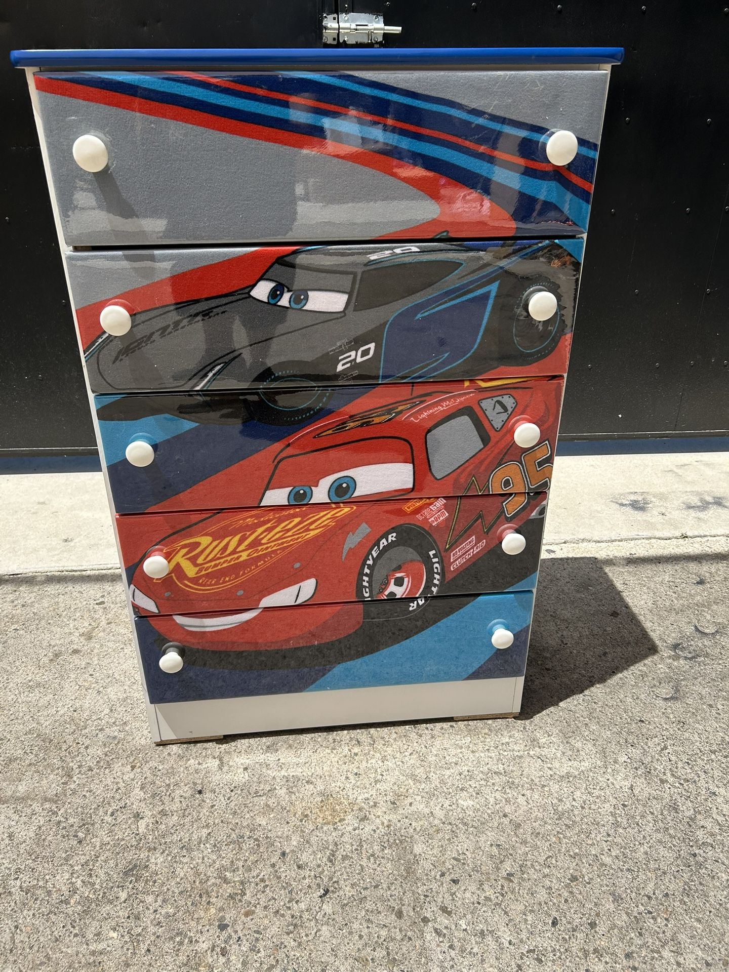 Cars Speed Mcqueen Dresser Available In Different Cartoon Characters 