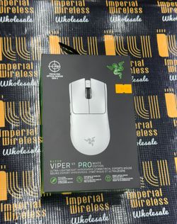 Razor Viper V3 Pro White Mouse Edition