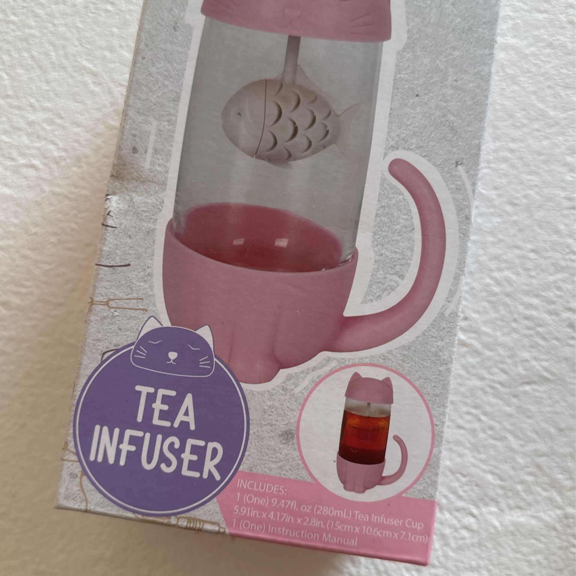Cat tea infuser Gift Set