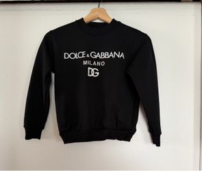 Boys Dolce & Gabbana Milano DG Crewneck Sweatshirt 7/8