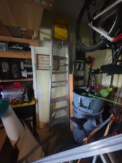 8' Werner folding ladder