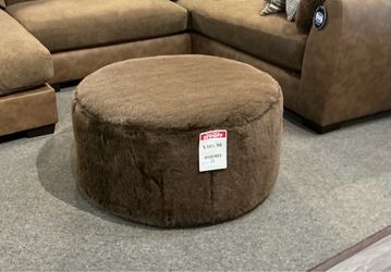 Brown Ottoman