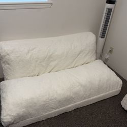 White Folding Couch