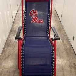 College Covers Ole Miss Rebels chair