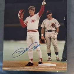 Autographed 8x10 Photo of Pete Rose (not Graded)