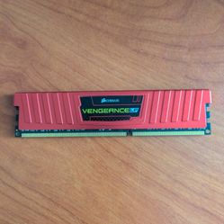 corsair vengeance lp ddr3 8gb red