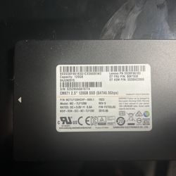 2.5” SSD Hard Drive 120 Gb Samsung
