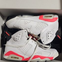 Air Jordan 6 White Infrared 