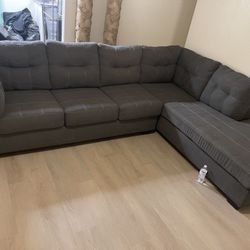 Grey Sectional Couch 