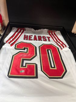 49ers Garrison Hearst autographed jersey