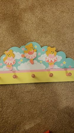 Little girls coat rack
