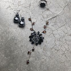 Black & Silver Jewelry Bundle